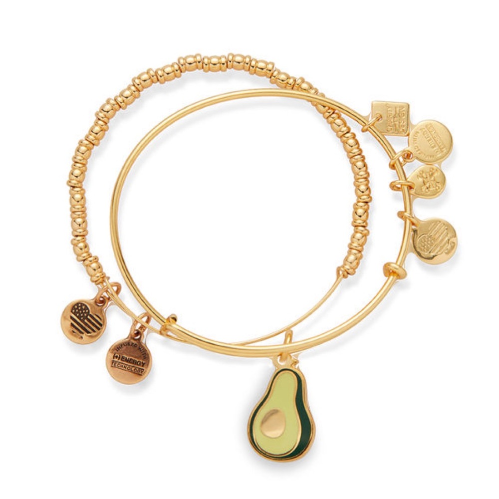 Alex and Ani Avocado “You Guac My World” Bangle